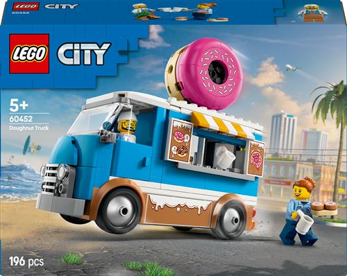 LEGO City Le Food-Truck de Donuts 60452 - vue 8