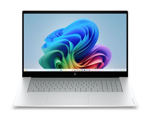 Hewlett-Packard PC Portable HP Omnibook X Next Gen Ai 17-De0001Nfx 17,3" Full Hd Ecran Tactile Copilot+PC Intel® Core™ Ultra 9 32Go Ram 1To SSD Argent Glacier