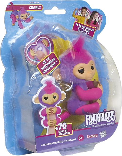 Figurine Lansay Fingerlings Charli