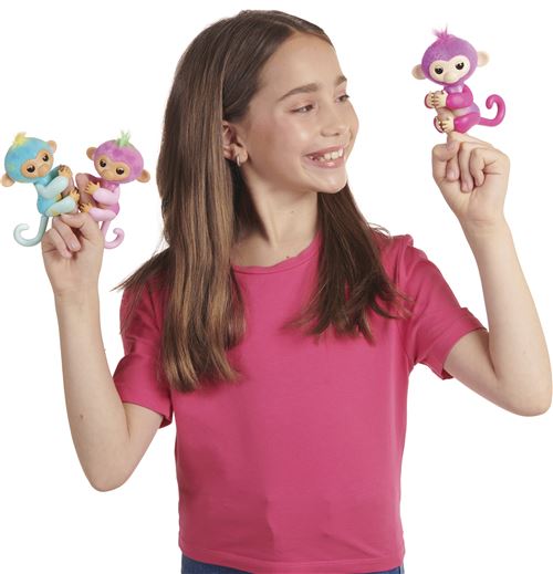 Fingerlings WowWee Bébé Licorne Interactive Rose - Figurine pour