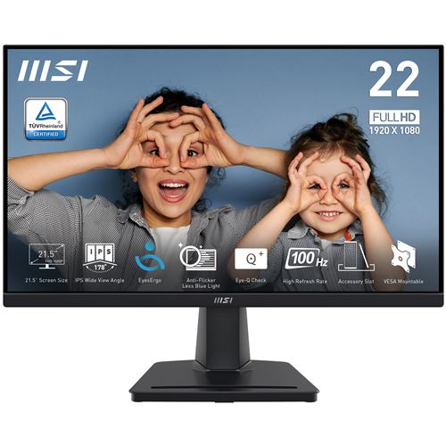 Ecran PC MSI Pro MP225 22 Full HD