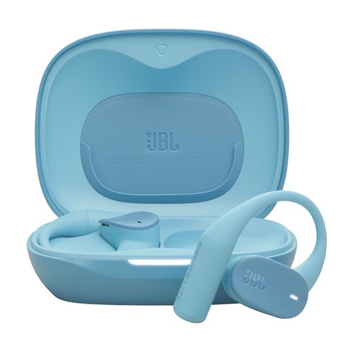Ecouteurs à Conduction Aérienne Sans Fil Bluetooth JBL Sense Lite avec Réduction De Bruit Bleu