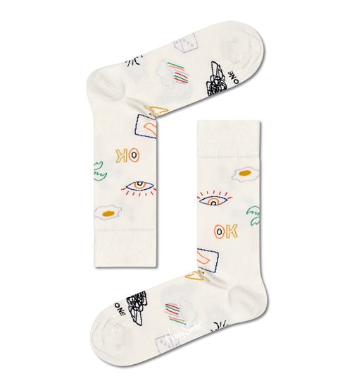 Chaussettes hautes et mi-bas Happy Socks Good Times Taille 36-40