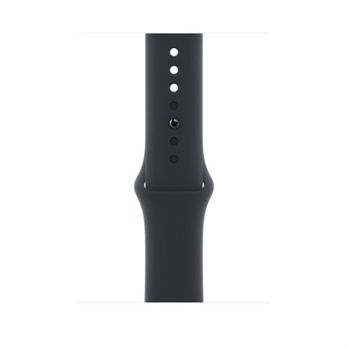 Bracelet Sport Pour Apple Watch 45 Mm Regular Noir Minuit