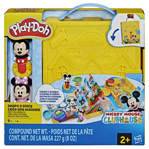 Trousse D'Activité Portable Play-Doh G23245L0 – Coffret Disney Junior Avec 4 Pots De Pâte À Modeler - vue 2