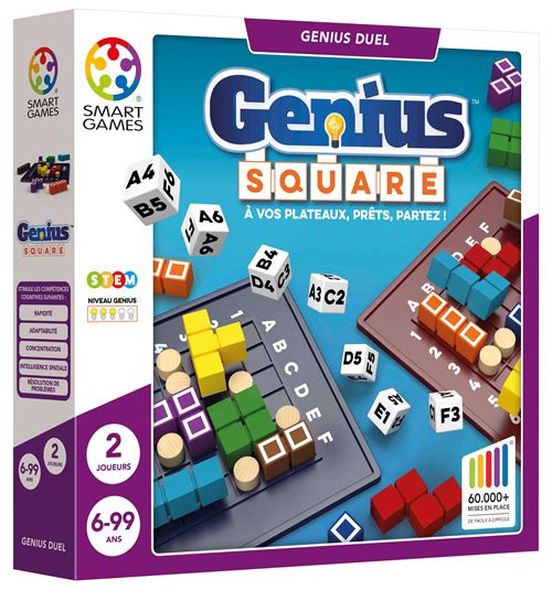 Casse-tête Smartgames SGHP 001smartgames – Plus de 62 000 Défis en Duel ou Solo
