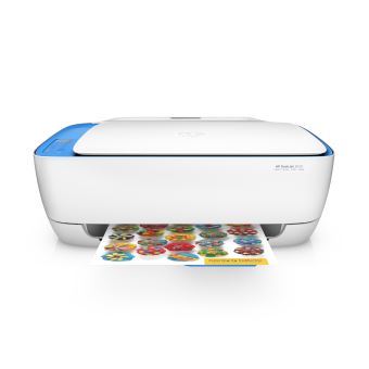 Imprimante multifonctions HP DeskJet 3639 WiFi Blanc et Bleu