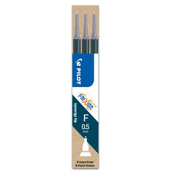 Set 3 recharges encre stylos Pilot Pen Frixion Point Nuit