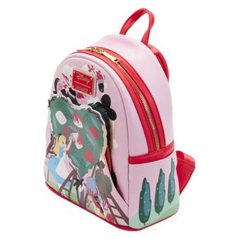 LF DISNEY AIW PAINTING THE ROSES RED MINI BACKPACK