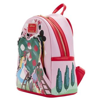 LF DISNEY AIW PAINTING THE ROSES RED MINI BACKPACK