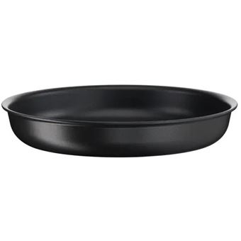 Lot 2 poêles et poignée Tefal Ingenio Eco Resist 22 et 26 cm Noir