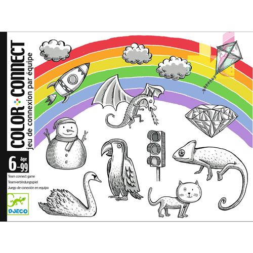 Jeu classique Djeco Color Connect - vue 2