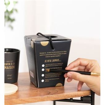 Bougie Mr. Wonderful Enfin à la maison Noir et Or