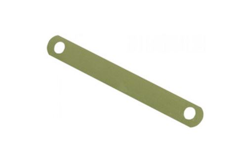 Elba baguette de recouvrement en métal laquée couleur laiton 11 x h 95 mm - vue 2