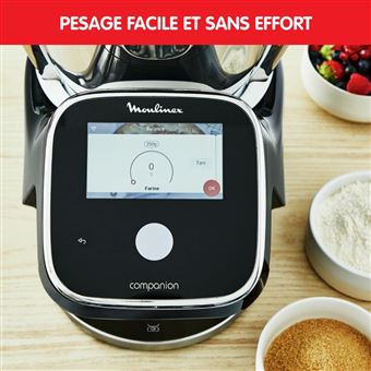 Robot cuiseur Moulinex I-Companion Touch Pro XL HF93D810 1550 W Noir