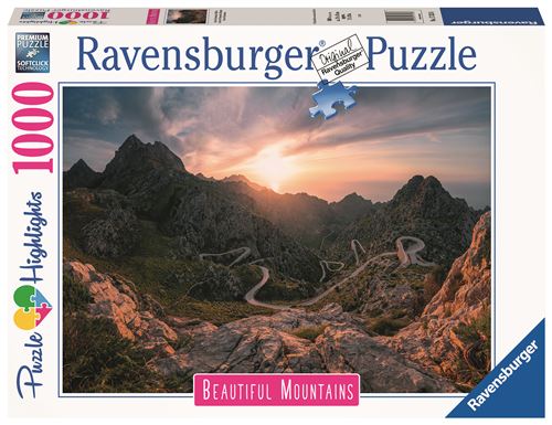 Puzzle Ravensburger La Serra De Tramuntana Majorque 1000 Pièces