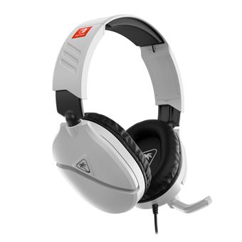 Casque gaming filaire Turtle Beach Recon™ 70 Blanc et Noir pour Nintendo Switch™