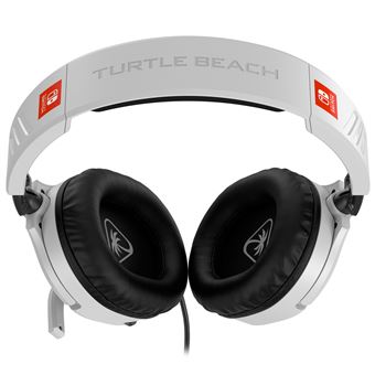 Casque gaming filaire Turtle Beach Recon™ 70 Blanc et Noir pour Nintendo Switch™