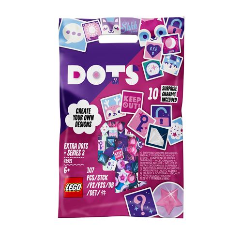 Lego Multi-Couleurs Tuiles De Décoration Dots - Série 3 Pour Créations Uniques - Neuf - Image 3