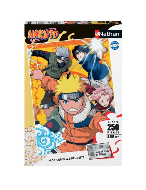 Puzzle 250 Pièces Nathan Naruto À L'Académie Des Ninjas
