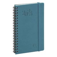 Agenda De Poche Exacompta Eurotime 13S – Semainier Janvier à Décembre 2026 – Format 9 X 13 Cm – Couverture Croco Amovible – Fabriqué En France