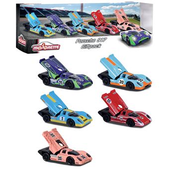 Voitures Majorette Porsche 917 Giftpack 5 pièces