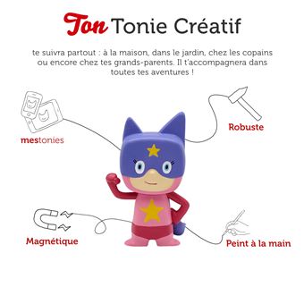 Figurine Tonies Créatifs Super-Héros Rose