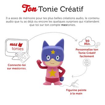 Figurine Tonies Créatifs Super-Héros Rose