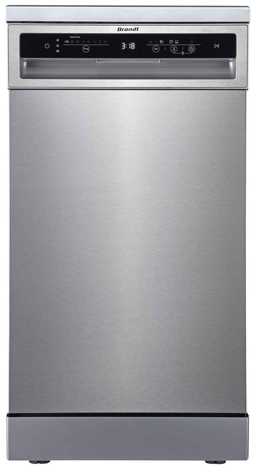 Lave-Vaisselle Pose Libre 10 Cvts Reconditionné Brandt Bdf024Dx
