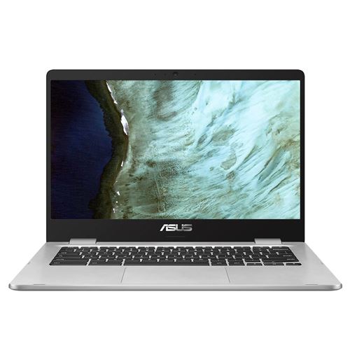 Chromebook Asus C423NA-BZ0162 14 Ecran tactile Intel Celeron 8 Go RAM 64 Go eMMC Argent