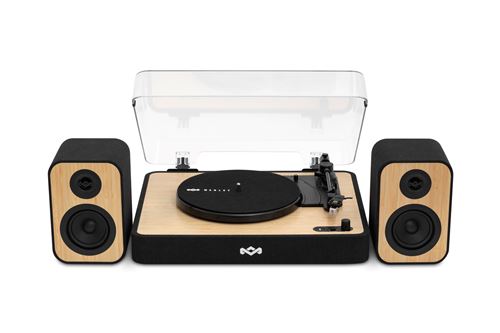 Platine vinyle House of Marley Revolution avec paire d'enceintes