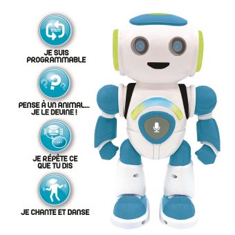 POWERMAN JUNIOR Mon Robot Intelligent qui lit dans les pensees FR - Sons et Lumieres