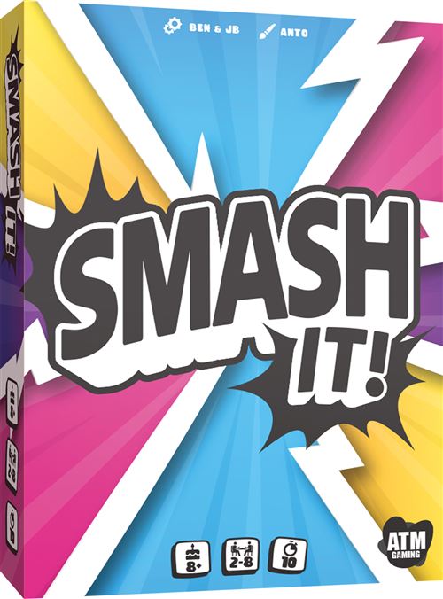 Atm Gaming Multicolore Jeu D'ambiance Asmodee Smash It !
