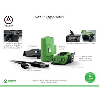 Kit Play & Charge PowerA pour Xbox