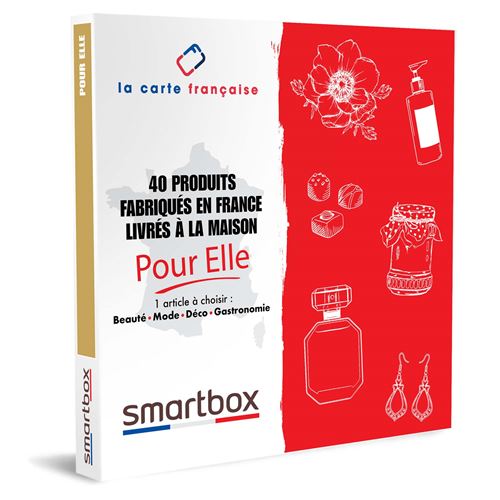 Coffret cadeau Smartbox Made in France pour Elle