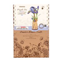 Puzzle 3D en bois Rowood Iris Violet