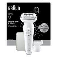 Épilateur Braun Silk Épil 9 SES9-030 Blanc Argent