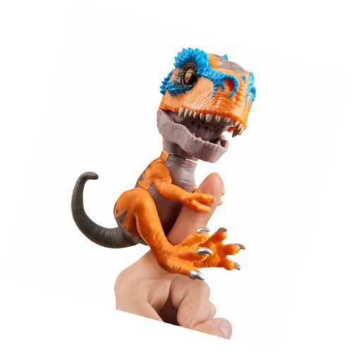 Figurine WowWee Fingerlings Untamed Bébé T-Rex Scratch Orange