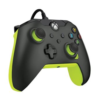 Manette filaire Pdp pour Xbox et PC Noir électrique
