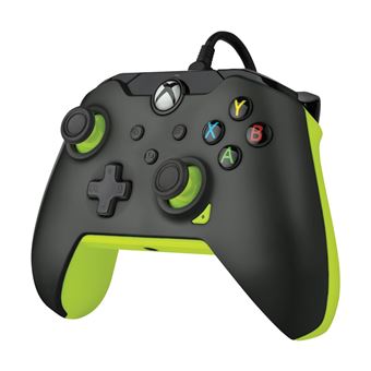 Manette filaire Pdp pour Xbox et PC Noir électrique