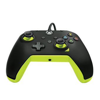 Manette filaire Pdp pour Xbox et PC Noir électrique