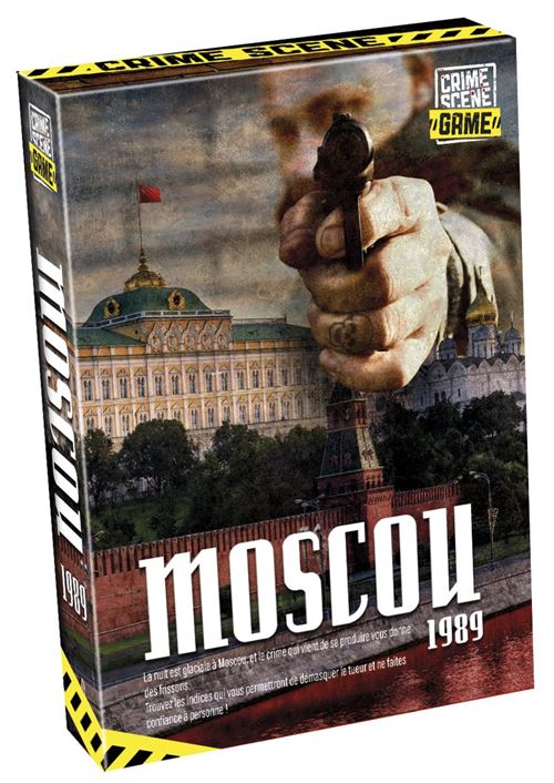 Jeu de réflexion Tactic Crime Scene Moscou 1989