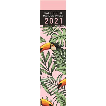 Calendrier Aquarupella Marque Pages Tropical 2021