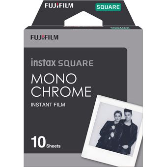 Film Fujifilm Instax Square Pack Monochrome 10 Poses Noir et Blanc - 1