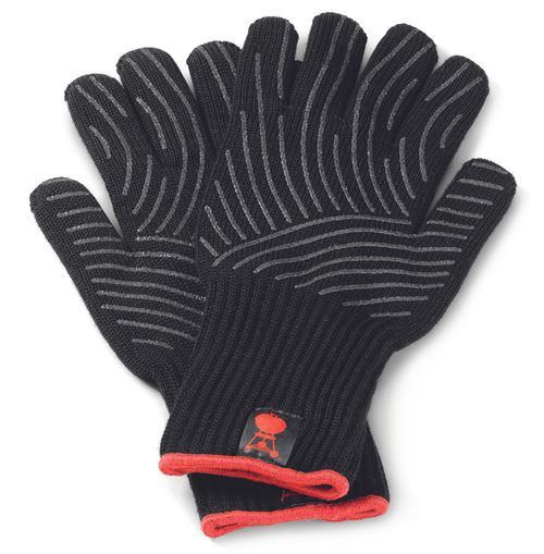 Gants Premium pour barbecue Weber Taille au choix Noir