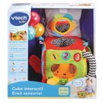 Cube interactif éveil sensoriel Vtech Baby