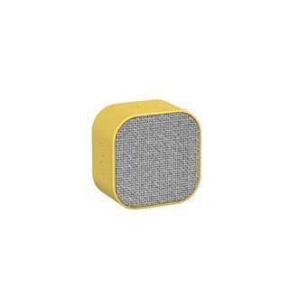 KREAFUNK Enceinte aCUBE Fresh Yellow