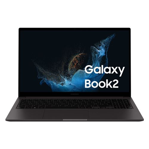PC Portable Samsung Galaxy Book2 NP750XED 15.6" Intel Core i7 8 Go RAM 256 Go SSD Anthracite
