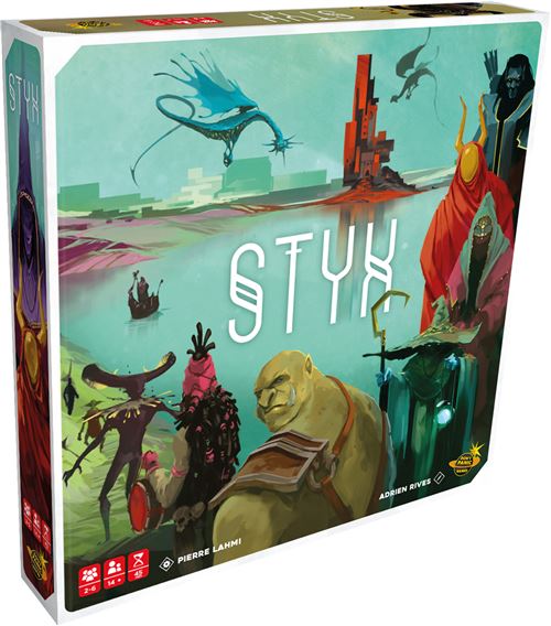 Jeu De Stratégie Asmodee DPASTYX01FR – Enchères et Bluff, 2 à 6 Joueurs