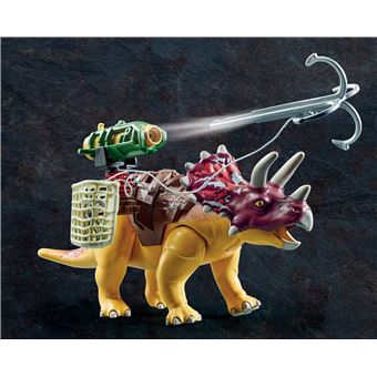 Playmobil Dino Rise 71262 Tricératops et soldats